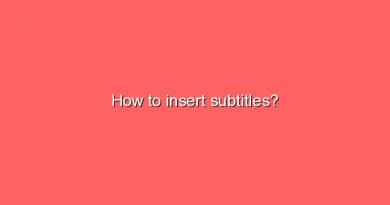 how to insert subtitles 7296