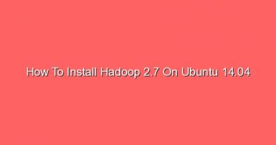 how to install hadoop 2 7 on ubuntu 14 04 16743