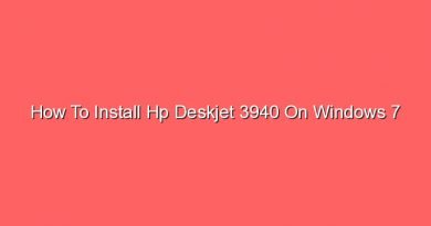 how to install hp deskjet 3940 on windows 7 16747