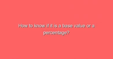 how to know if it is a base value or a percentage 11763