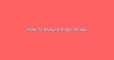 how to make 6 8 spc brass 16834