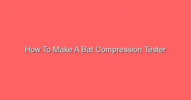 how to make a bat compression tester 16837