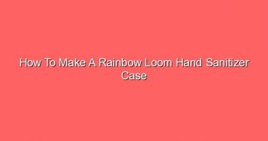 how to make a rainbow loom hand sanitizer case 16874