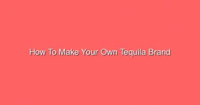 how to make your own tequila brand 14033