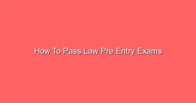 how to pass law pre entry exams 12544