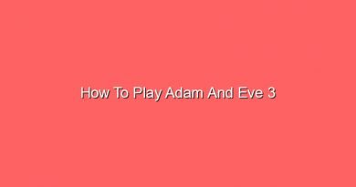 how to play adam and eve 3 20644