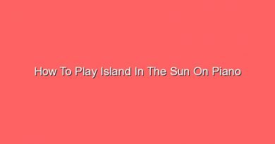 how to play island in the sun on piano 20658