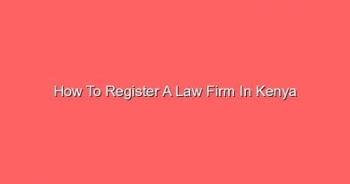 how to register a law firm in kenya 12304