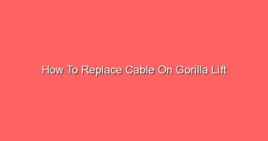 how to replace cable on gorilla lift 20768
