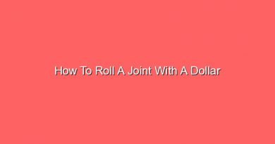 how to roll a joint with a dollar 20778
