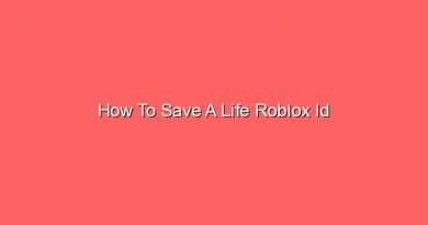how to save a life roblox id 14742