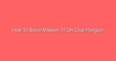 how to solve mission 11 on club penguin 20820