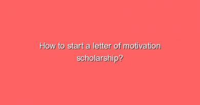 how to start a letter of motivation scholarship 7916