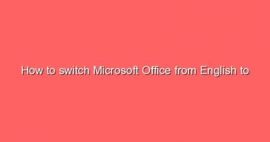 how to switch microsoft office from english to german 11635