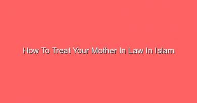 how to treat your mother in law in islam 12553