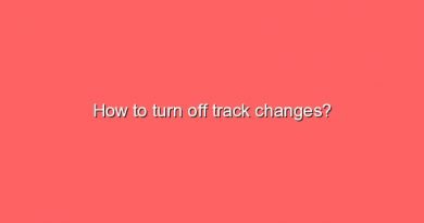 how to turn off track changes 8706