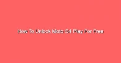 how to unlock moto g4 play for free 20904