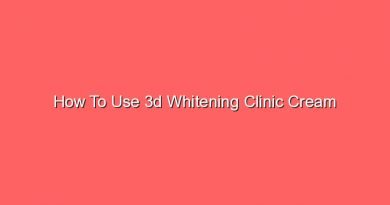 how to use 3d whitening clinic cream 20922