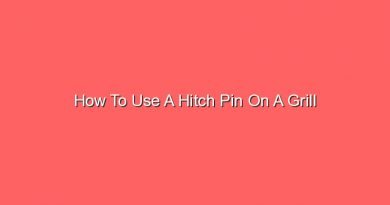 how to use a hitch pin on a grill 20930