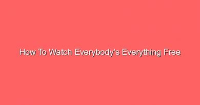 how to watch everybodys everything free 21012