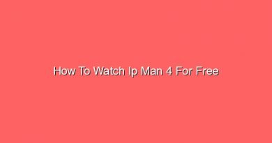 how to watch ip man 4 for free 21015