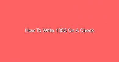 how to write 1350 on a check 14777