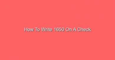 how to write 1650 on a check 14780