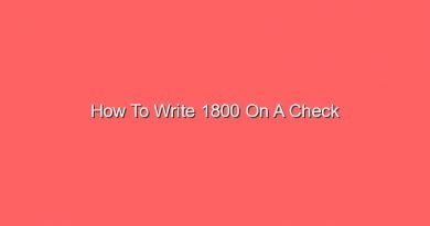 how to write 1800 on a check 13324