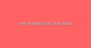 how to write 2200 on a check 14749