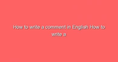 how to write a comment in english how to write a comment in english 6412