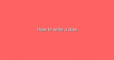 how to write a diss 11671