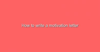 how to write a motivation letter 9146