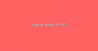 how to write a phd 7759