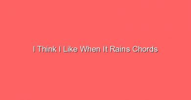 i think i like when it rains chords 17901