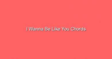 i wanna be like you chords 17904