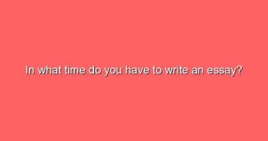 in what time do you have to write an essay 6443