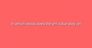 in which areas does the ph value play an important role 11462