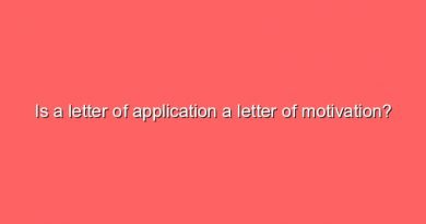 is a letter of application a letter of motivation 8309