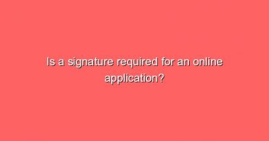 is a signature required for an online application 2 6389