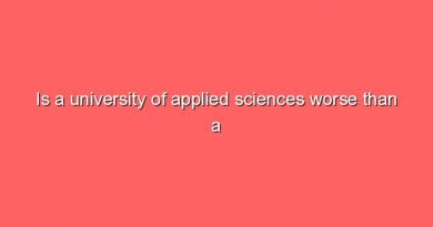 is a university of applied sciences worse than a university 6709