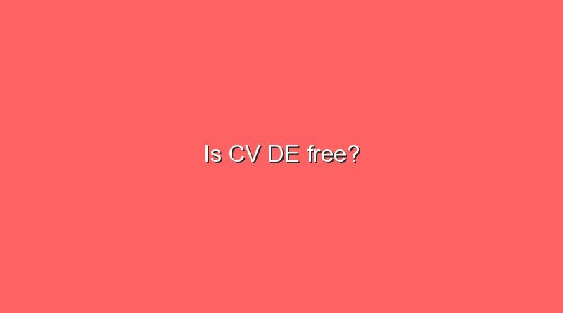 is cv de free 6129
