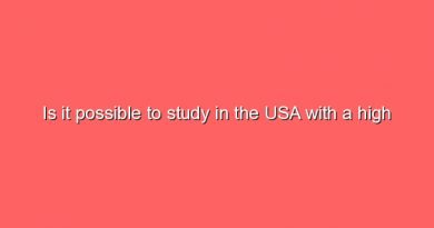 is it possible to study in the usa with a high school diploma 5347