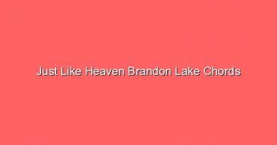just like heaven brandon lake chords 17640