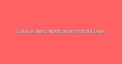 laravel send notification without user 16939
