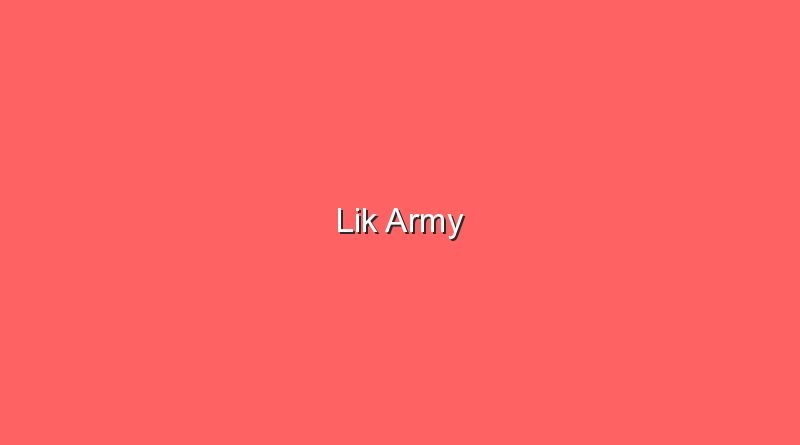 lik army 17478