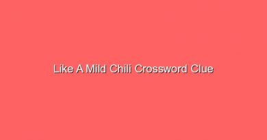 like a mild chili crossword clue 20057
