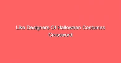 like designers of halloween costumes crossword 20068
