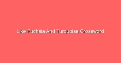 like fuchsia and turquoise crossword 17945
