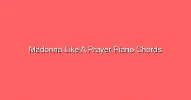 madonna like a prayer piano chords 2 17662