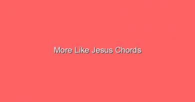 more like jesus chords 17364